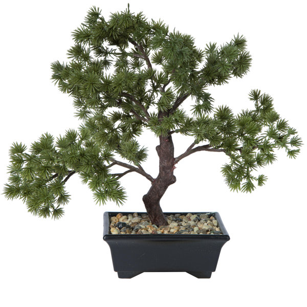 World Menagerie 12'' Faux Bonsai Tree & Reviews Wayfair